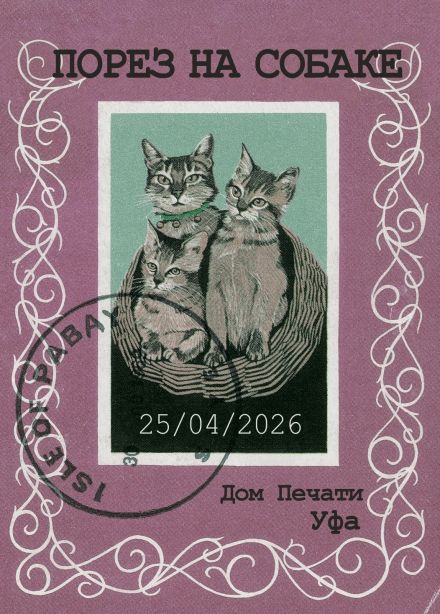 Порез на собаке