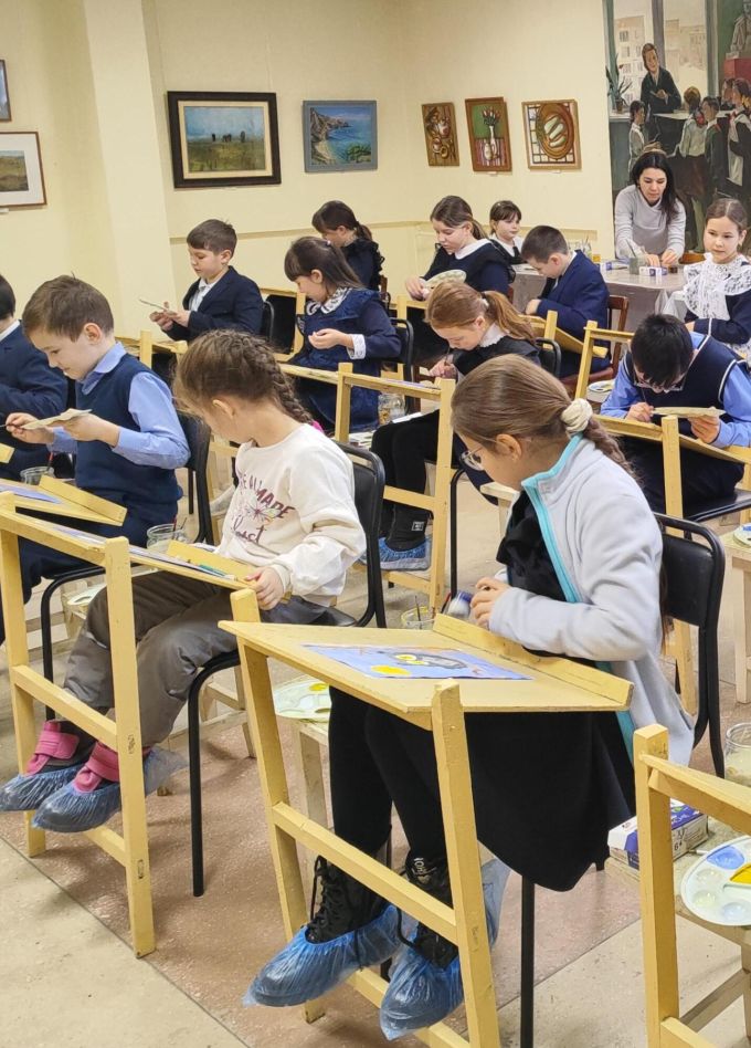 Мастер-класс «Рисуем в Мирасе»