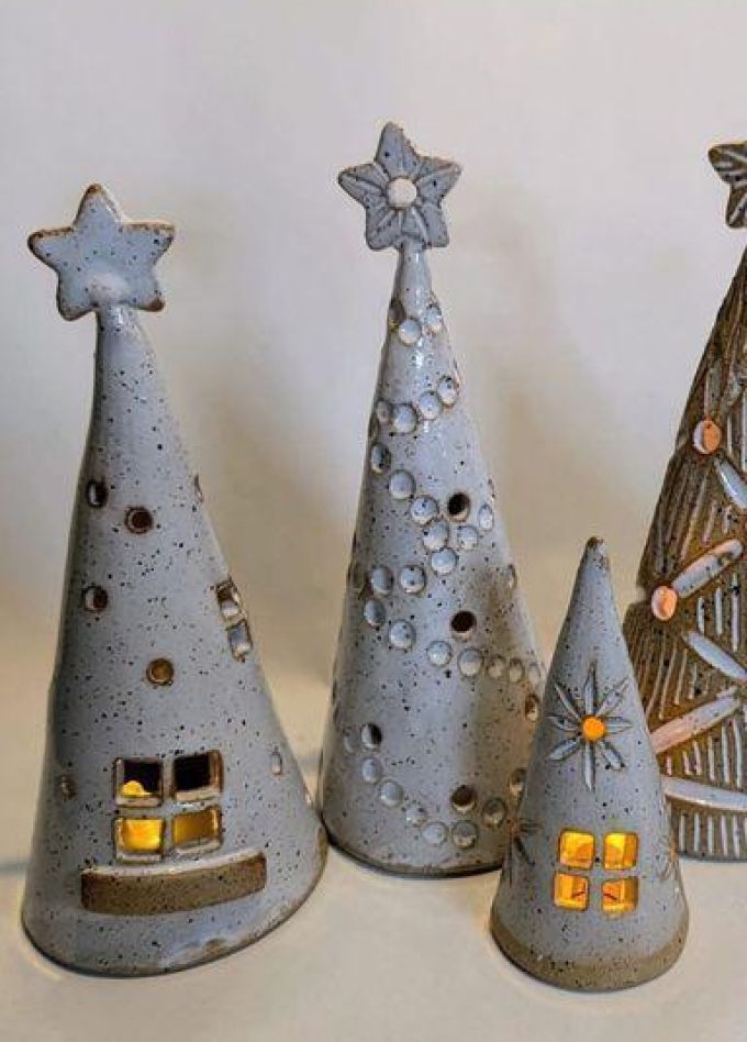 Мастер-класс «Керамические подсвечники»