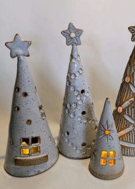 Мастер-класс «Керамические подсвечники»