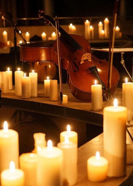 Концерт «Симфонические рок хиты в сиянии свечей», Октябрьский