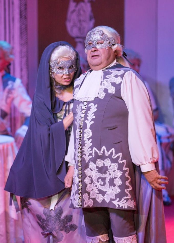 Оперетта «Муж за дверью. Званый вечер с итальянцами»