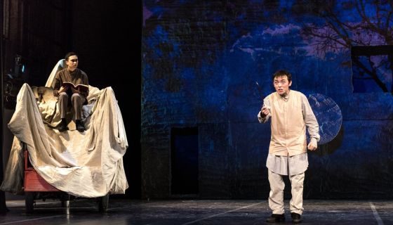 Спектакль «Җил артыннан / Бегущий за ветром»